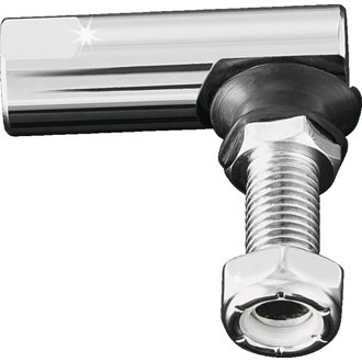 Barrel Style Right Hand Female 5/16in-24 Threads Chrome