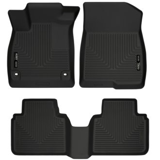 2018 Honda Accord WeatherBeater Black Front & 2nd Seat Floor Liners