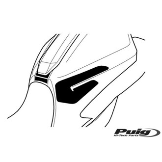 Specific Tank Protector Carbon Look