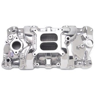 Performer Rpm Small Block Chevy Polished Intake Manifold
