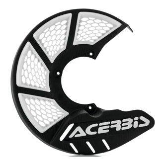 X-Brake Disc Cover Vented - Black/White