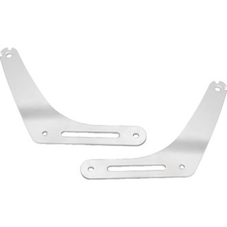 Fixed Mounts Multi-Purpose Driver & Passenger Backrest 18-Up Softail - Chrome