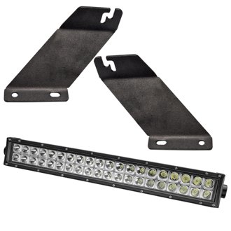 Hood Mounting Brackets Sm W/ Light Combo