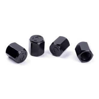 Valve Stem Caps - Black (Set of 4