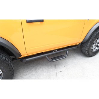 Dominator Xtreme D2 Side Steps with Rocker Panel Mounting Bracket Kit