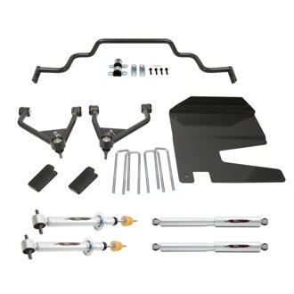4 INCH LIFT KIT | FRONT AND REAR TRAIL PERFORMANCE STRUTS/SHOCKS