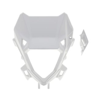 25+ Beta 125-300RR Race/RR X-Pro 2t/350-480RR Race 4t/RR X-Pro 4t Headlight Mask - White
