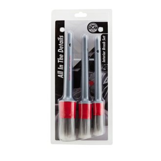 Interior Detailing Brushes - 3 Pack