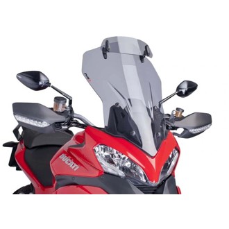 Multi-Adjustable Visor Fixed With Screws Smoke