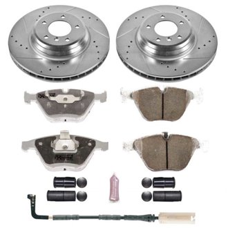 Z26 Street Performance Ceramic Brake Pad and Drilled & Slotted Rotor Kit