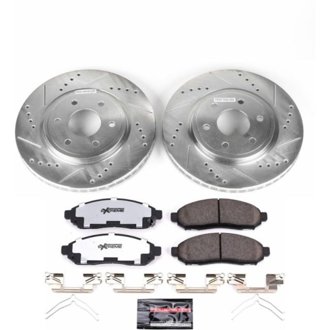 Z36 Truck and SUV Carbon-Fiber Ceramic Brake Pad and Drilled & Slotted Rotor Kit
