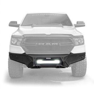 Element Front Bumper With Power Actuated Hide-Away Light Bar Mount