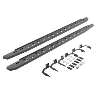 RB30 Slim Line Running Boards with Mounting Bracket Kit