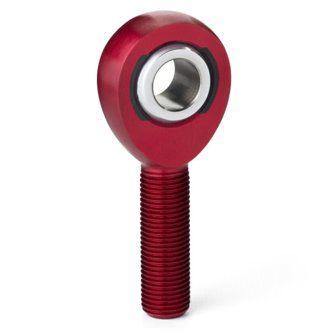 A Series Endura Rod End - Male/Right Hand - .25in Bore x 1/4-28 - Clear Aluminum