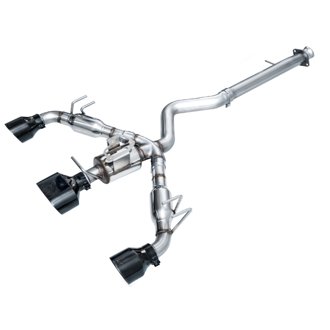 Awe Track Edition Exhaust For Gr Corolla - Diamond Black Tips