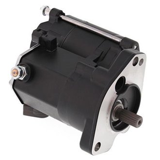 BIG TWIN STARTER, 1.7KW, BLK, 10-32