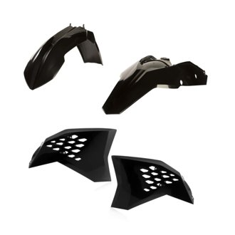 08-11 KTM XC-W/ EXC450/530 Plastic Kit - Black