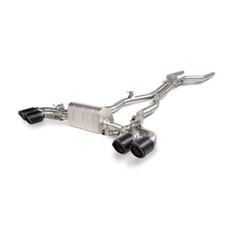 2021 BMW M8/M8 Competition (F91/F92) Evolution Line Cat Back (Titanium) w/Carbon Tips
