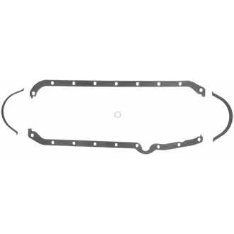 Engine Oil Pan Gasket Set 18 Bolt Hole Multi Piece Gasket