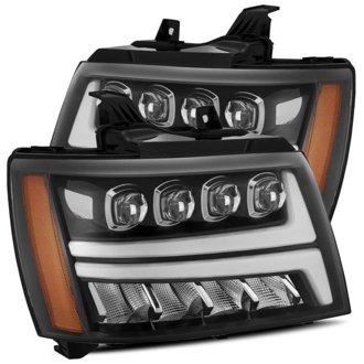 07-13 Toyota Tundra / 08-17 Sequoia PRO-Series Projector Headlights Chrome w/Seq. Sig. + DR