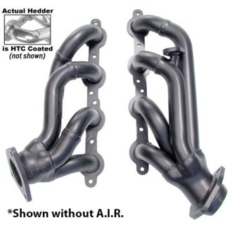 SILVER E.O. HEADERS For 1999-03 GM 2WD/4WD TRUCKS/SUVs; 4.8-6.0L LS With A.I.R.