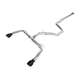 Awe Track Edition Exhaust For Elantra N - Diamond Black Tips