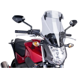 Touring Plus Windshield With Visor Smoke