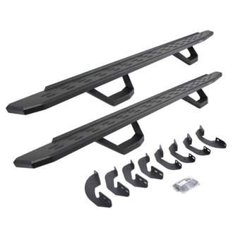 RB30 Running Boards with Brackets, 2 Pairs Drop Steps Kit - Crew Max