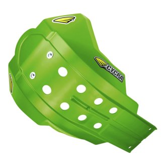 06-08 Kawasaki KX250F Full Armor Skid Plate - Green