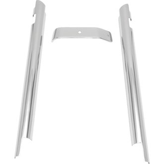 Downtube Covers 07-17 Softail Chrome