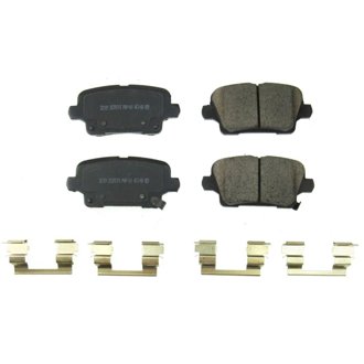 Z17 Low-Dust Ceramic Brake Pads with Hardware
