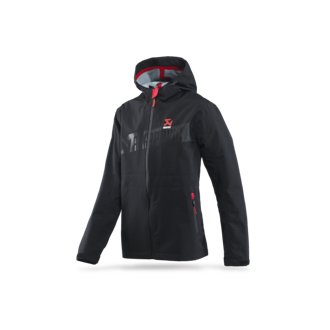 Womens Corpo Rain Jacket Black - 2XL