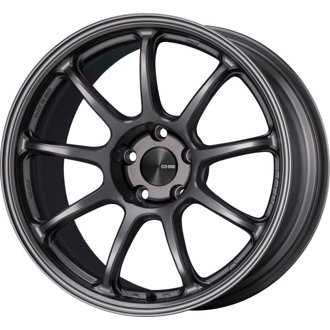 PF09 18x9.5 5x114.3 40mm Offset 75mm Bore Dark Silver Wheel