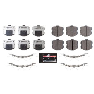 Z26 Performance Carbon-Fiber Ceramic Brake Pads with Hardware Kit