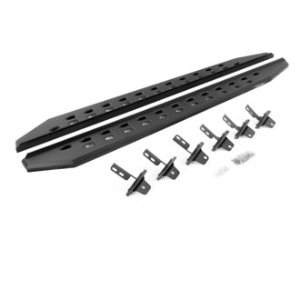 RB20 Slim Line Running Boards with Mounting Bracket Kit