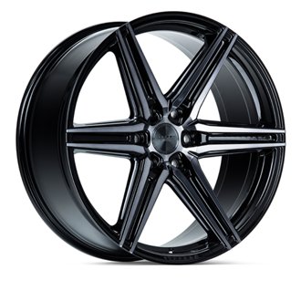 HF6-2 20x9.5 / 6x135 / ET15 / Deep Face / 87.1 - Tinted Gloss Black Wheel