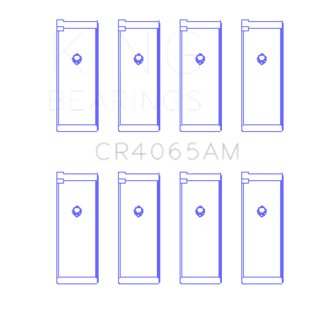 King 91-04 Nissan 146CI/2.4L KA24DE L4/89-97 146CI/2.4L KA24E L4 Rod Bearing Set - Size STD