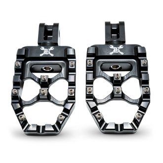 18-24 M8 Softail MX-Evolution Passenger Pegs - Black