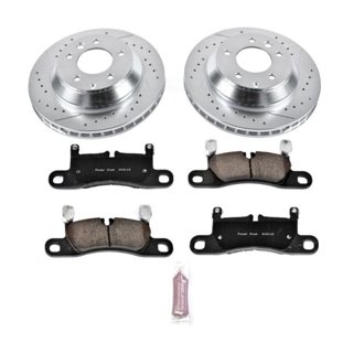 Z23 Daily Driver Carbon-Fiber Ceramic Brake Pad and Drilled & Slotted Rotor Kit
