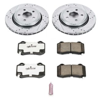 Z26 Street Performance Ceramic Brake Pad and Drilled & Slotted Rotor Kit