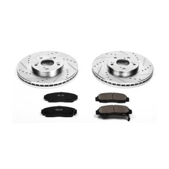 Z23 Daily Driver Carbon-Fiber Ceramic Brake Pad and Drilled & Slotted Rotor Kit