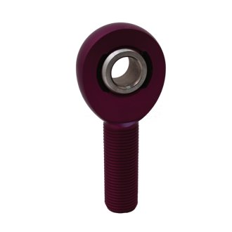 Rod End (A) Endura Alum M-L 1/2-5/8 Purple