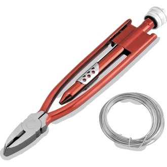9in Safety Wire Pliers w/ Wire