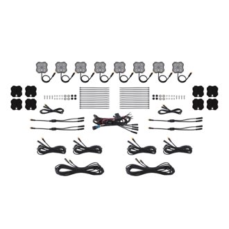 Rock Light - Amber/White - M8 Magnet 8-Pack