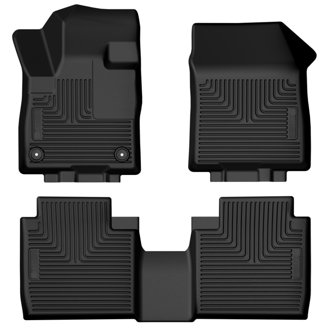 2024 Lincoln Nautilus Weatherbeater Front & 2nd Seat Floor Liner - Blk