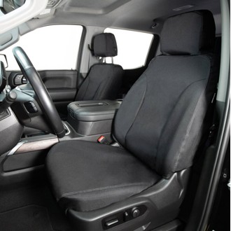 24-25 Toyota Tacoma SeatSaver Custom Seat Cover - Waterproof Black
