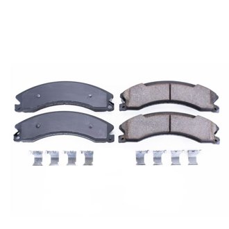 Z17 Low-Dust Ceramic Brake Pads with Hardware