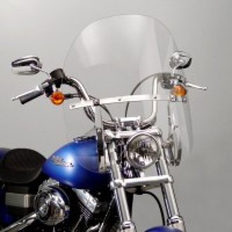06-23 Harley-Davidson FX Glide/Softail 49 mm. Switchblade Windshield 2-Up - Clear