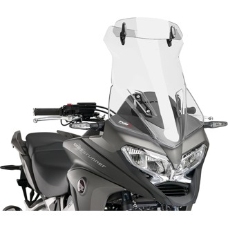 Multi-Adjustable Visor Fixed With Screws Clear