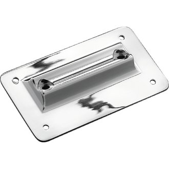 Laydown License Plate Holder 97-08 Touring Chrome